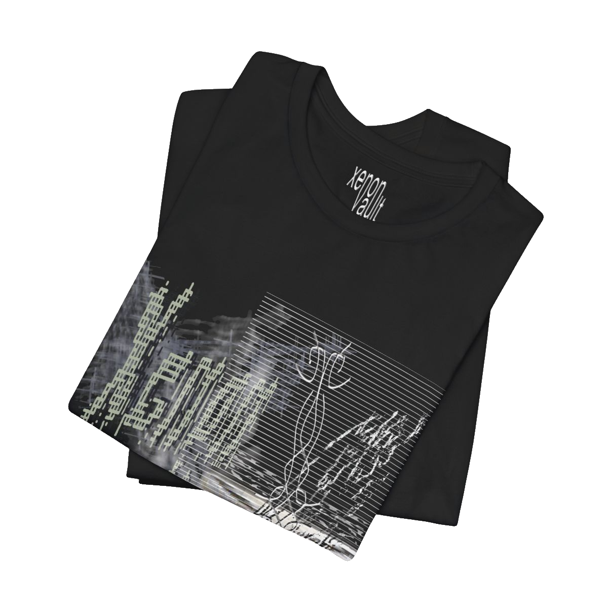 Mesh Tee, Black, view 2